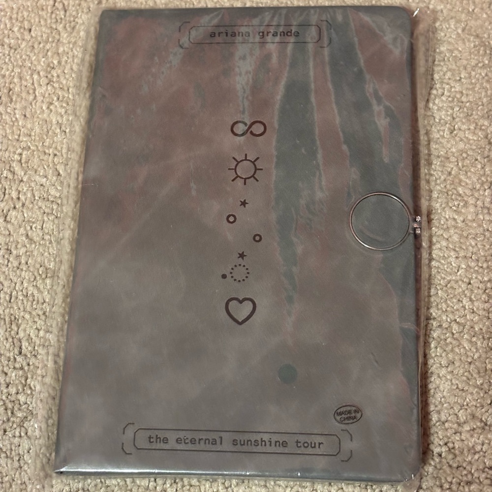 Ariana Grande Eternal Sunshine Tour VIP Notebook